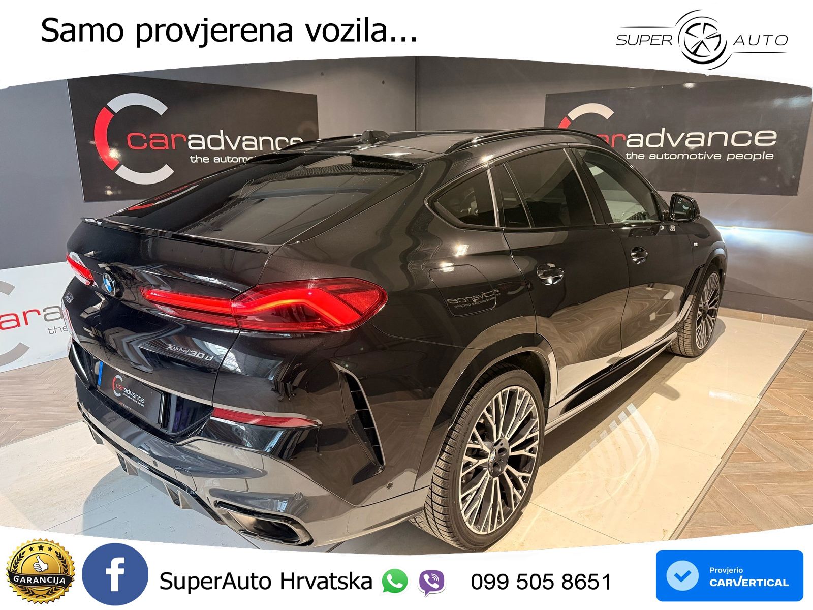 BMW X6 30d (298 KS) xDrive Steptronic M Sport LED+GR SJED+ACC
