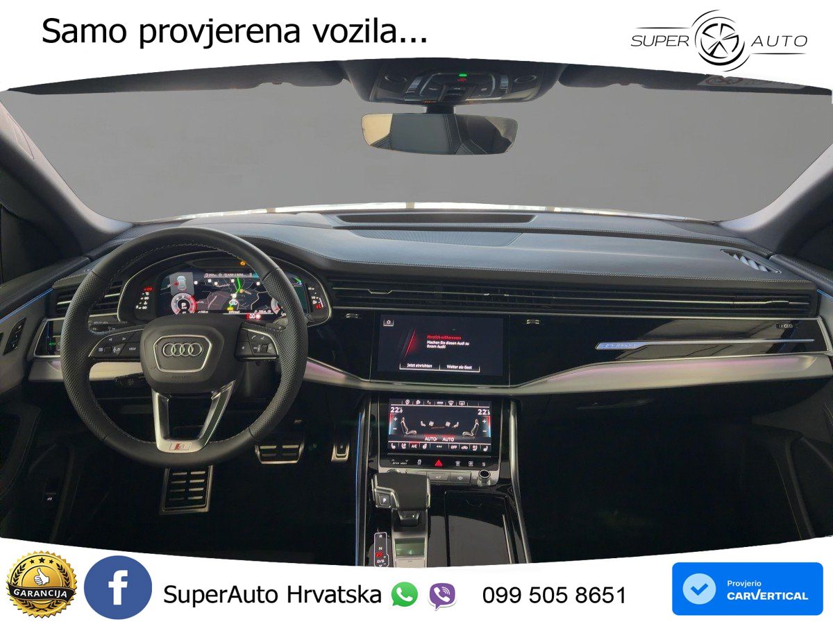 Audi Q8 50 TDI V6 (286 KS) quattro Tiptronic S line LED+GR SJED+ACC