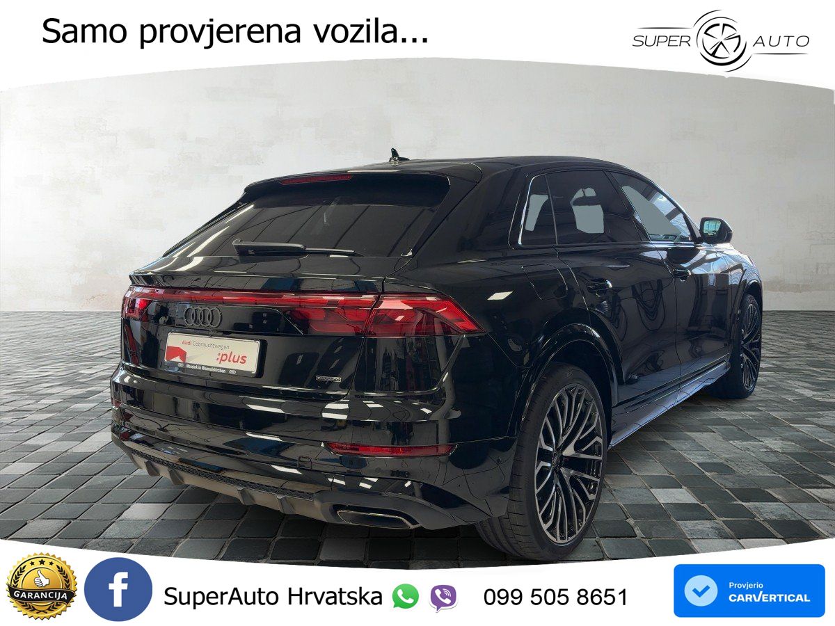 Audi Q8 50 TDI V6 (286 KS) quattro Tiptronic S line LED+GR SJED+ACC
