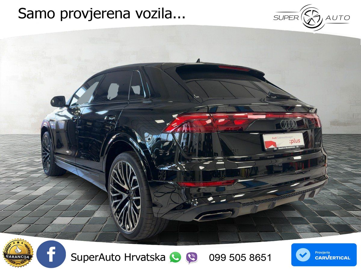 Audi Q8 50 TDI V6 (286 KS) quattro Tiptronic S line LED+GR SJED+ACC