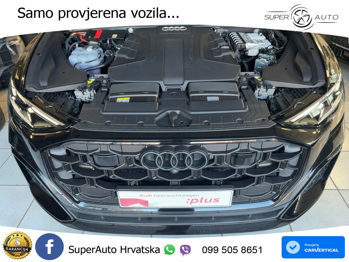 Audi Q8 50 TDI V6 (286 KS) quattro Tiptronic S line LED+GR SJED+ACC
