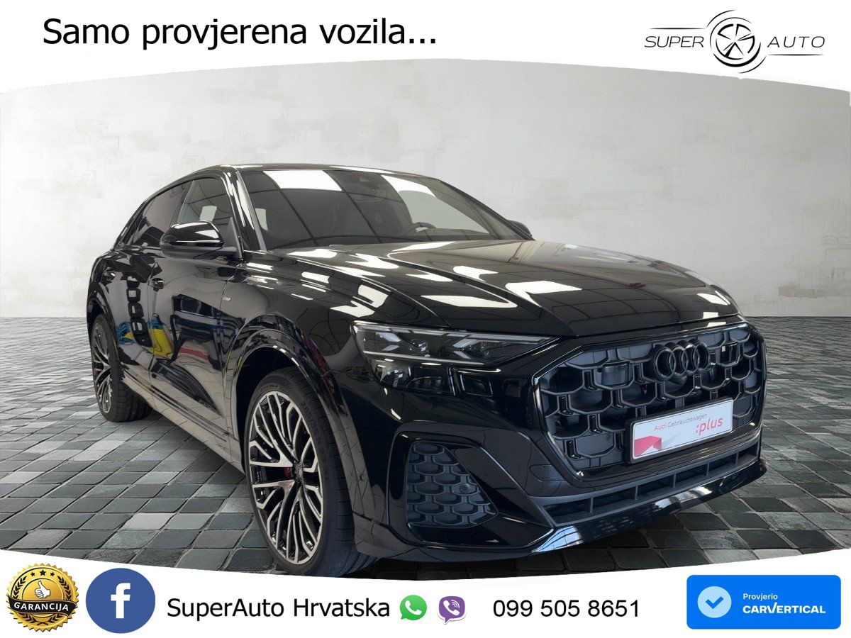 Audi Q8 50 TDI V6 (286 KS) quattro Tiptronic S line LED+GR SJED+ACC