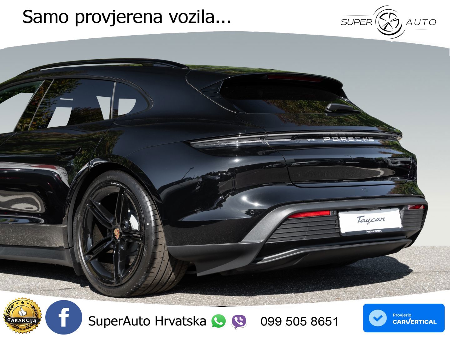 Porsche Taycan Sport Turismo 105 kWh (435 KS)