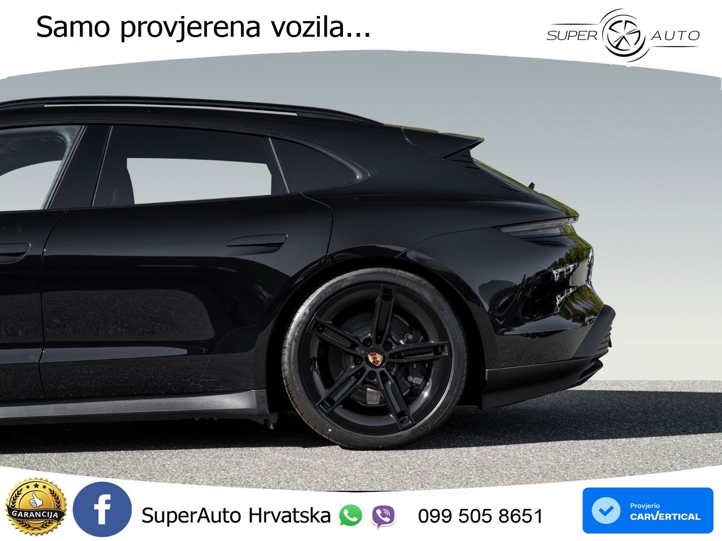 Porsche Taycan Sport Turismo 105 kWh (435 KS)
