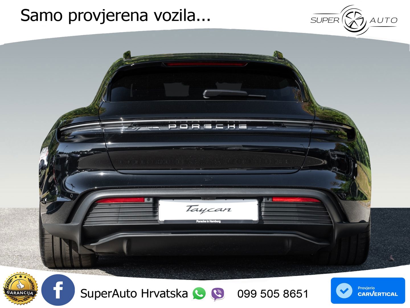 Porsche Taycan Sport Turismo 105 kWh (435 KS)