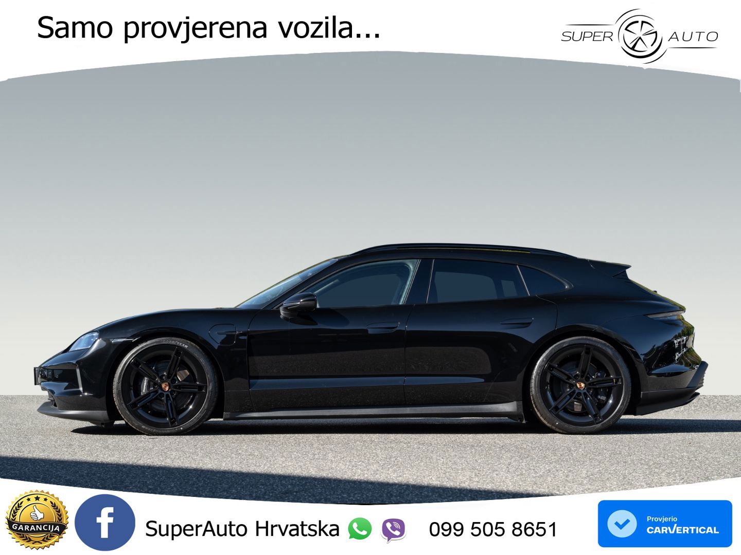 Porsche Taycan Sport Turismo 105 kWh (435 KS)