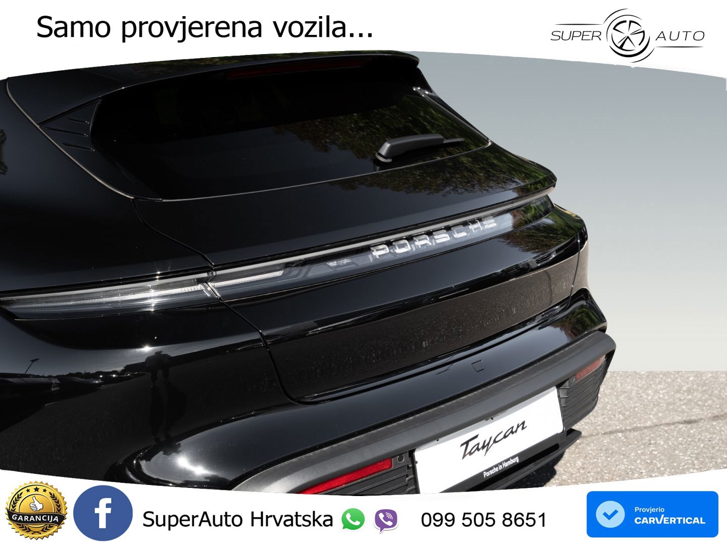 Porsche Taycan Sport Turismo 105 kWh (435 KS)