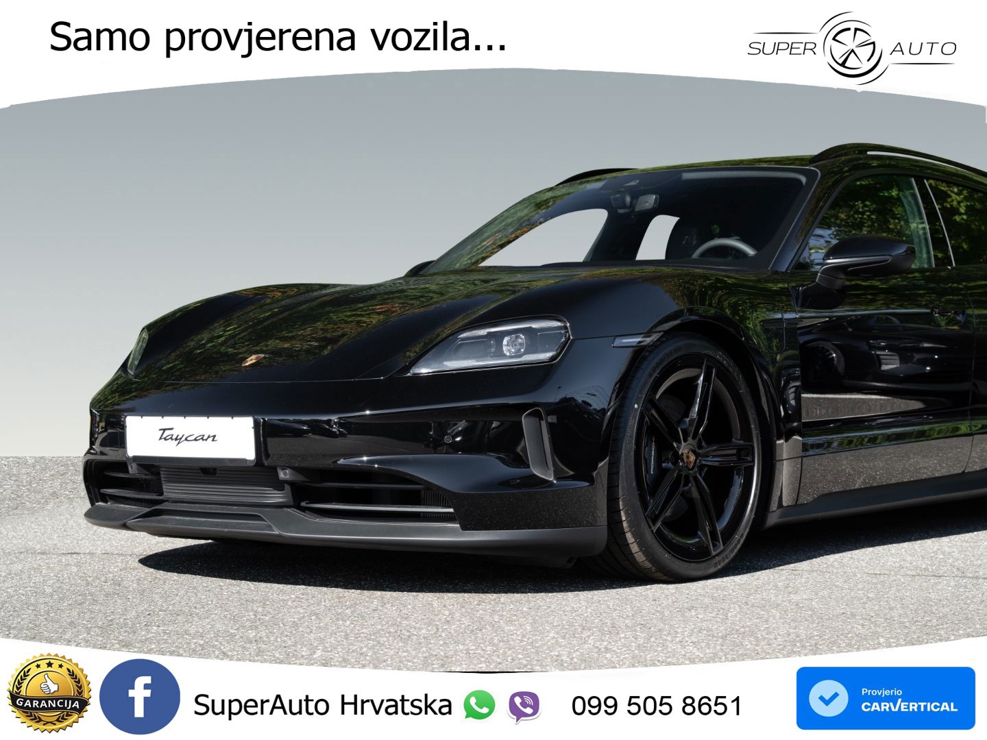 Porsche Taycan Sport Turismo 105 kWh (435 KS)