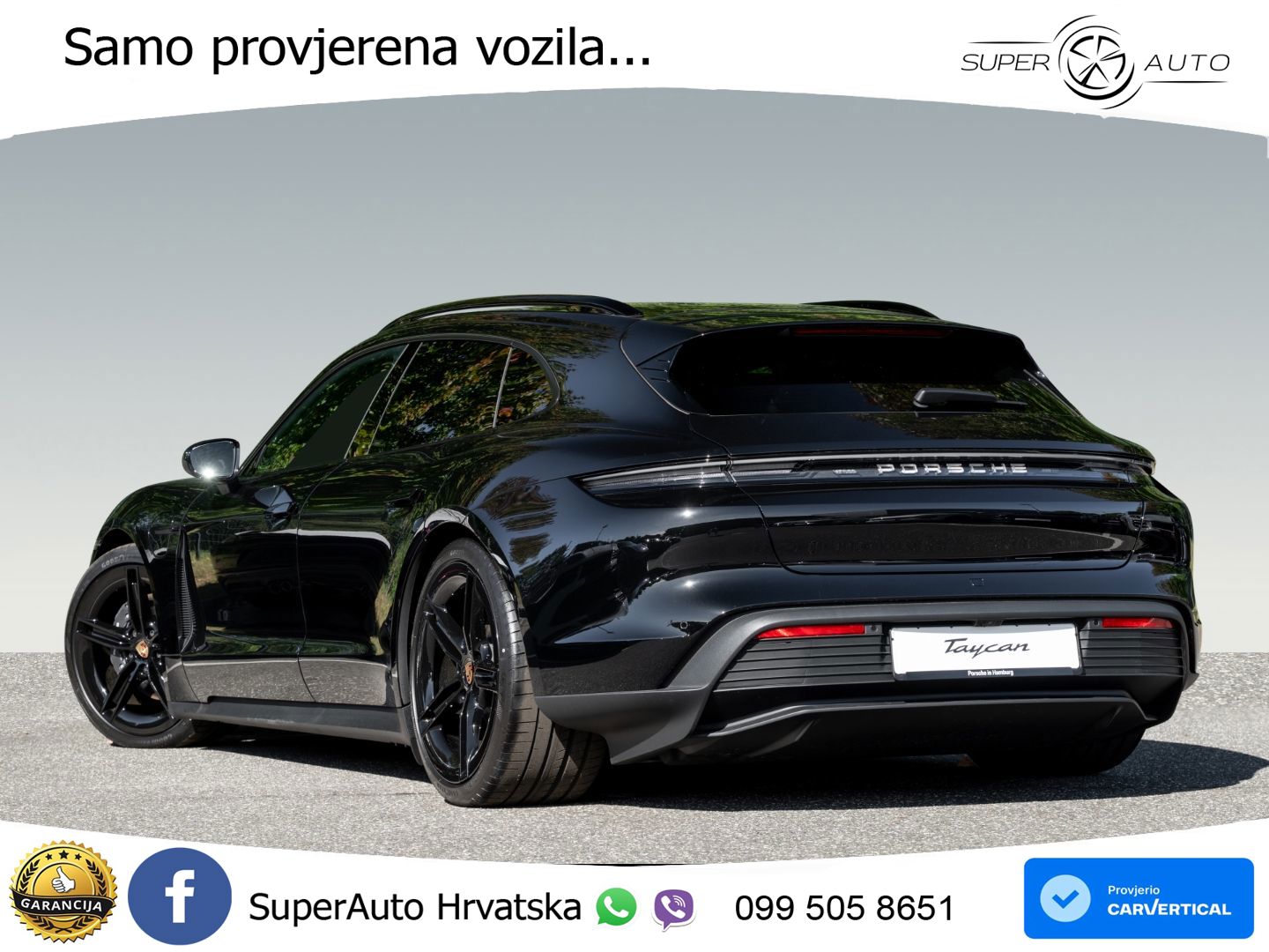Porsche Taycan Sport Turismo 105 kWh (435 KS)