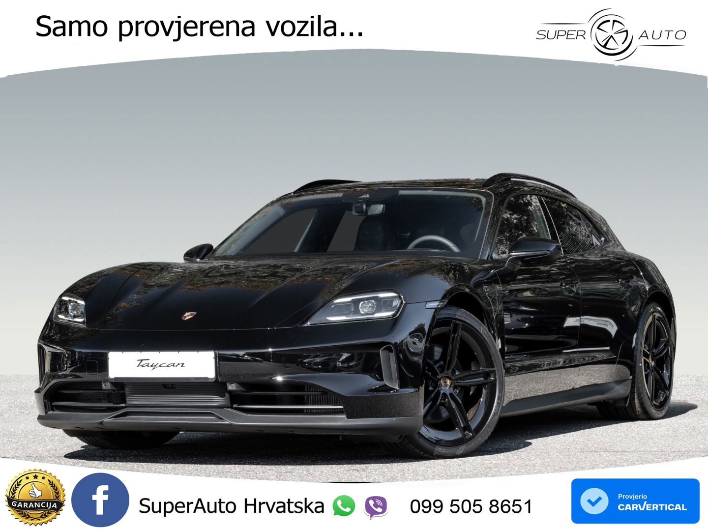 Porsche Taycan Sport Turismo 105 kWh (435 KS)
