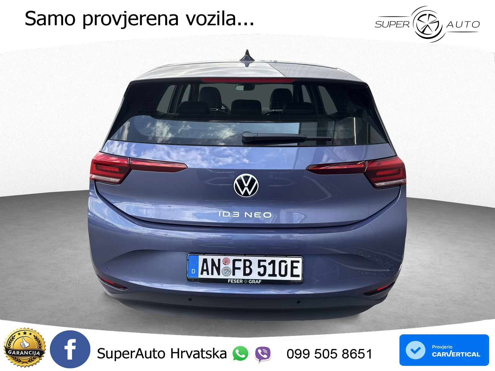 Volkswagen ID.3 58 kWh (190 KS)
