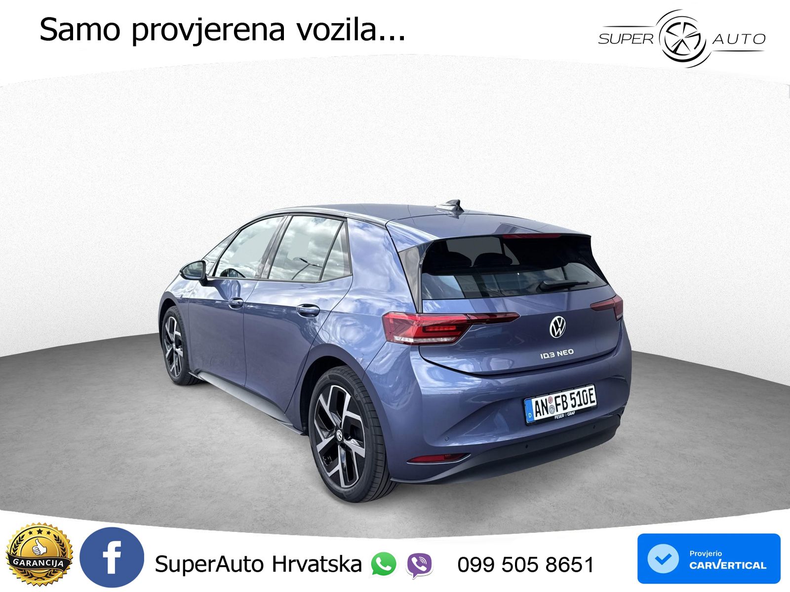 Volkswagen ID.3 58 kWh (190 KS)