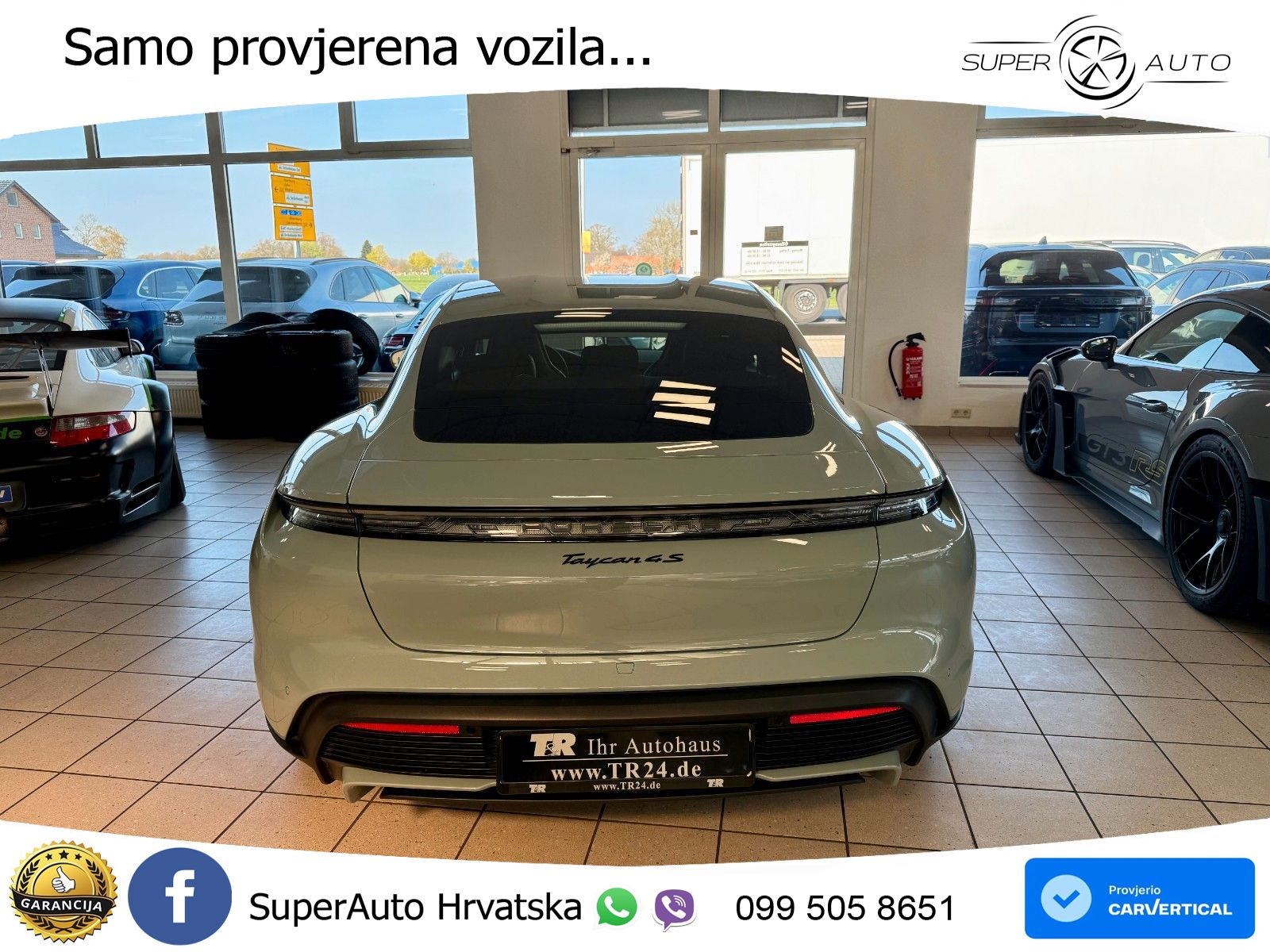 Porsche Taycan 4S 105 kWh (598 KS)