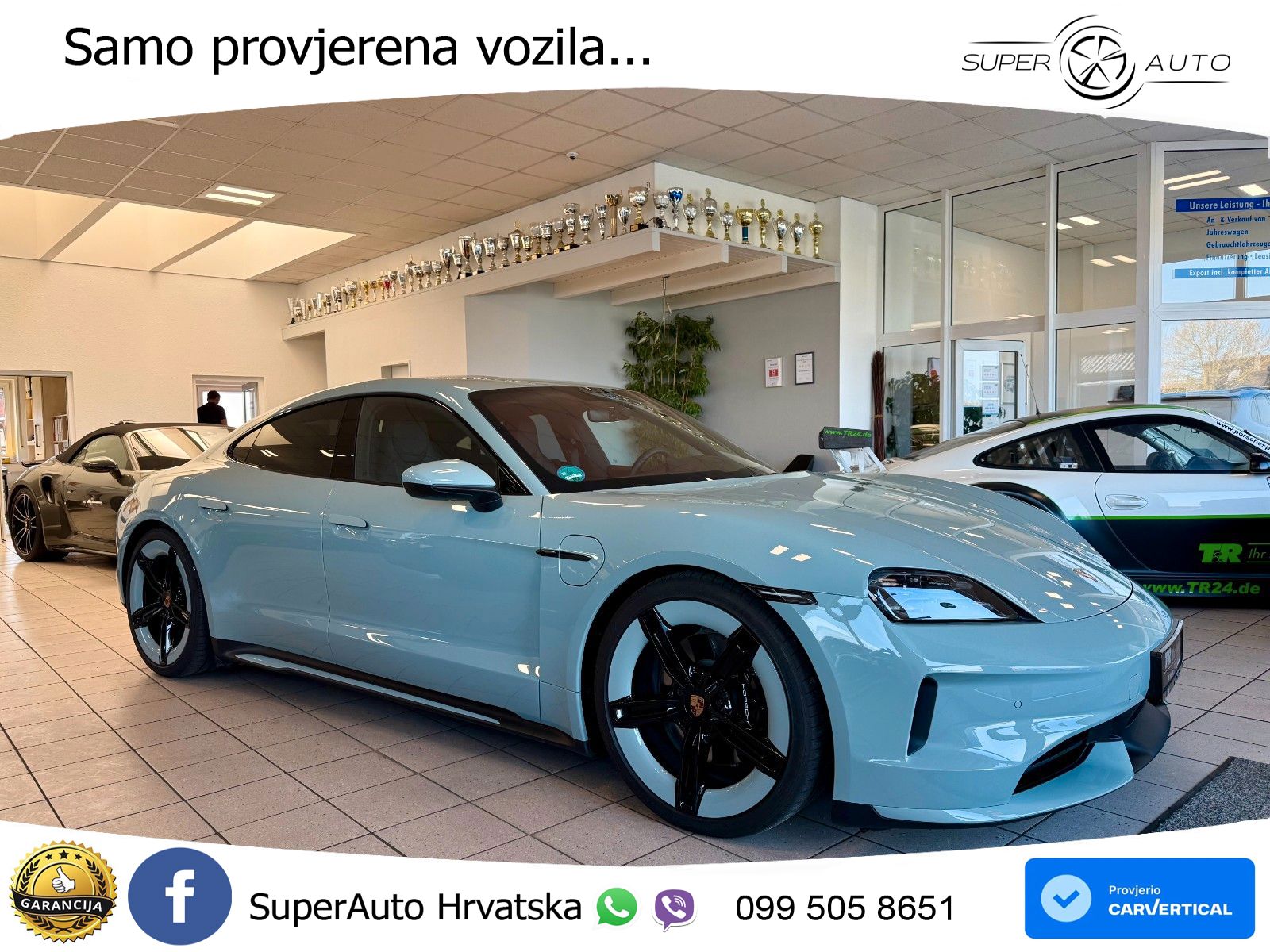 Porsche Taycan 4S 105 kWh (598 KS)
