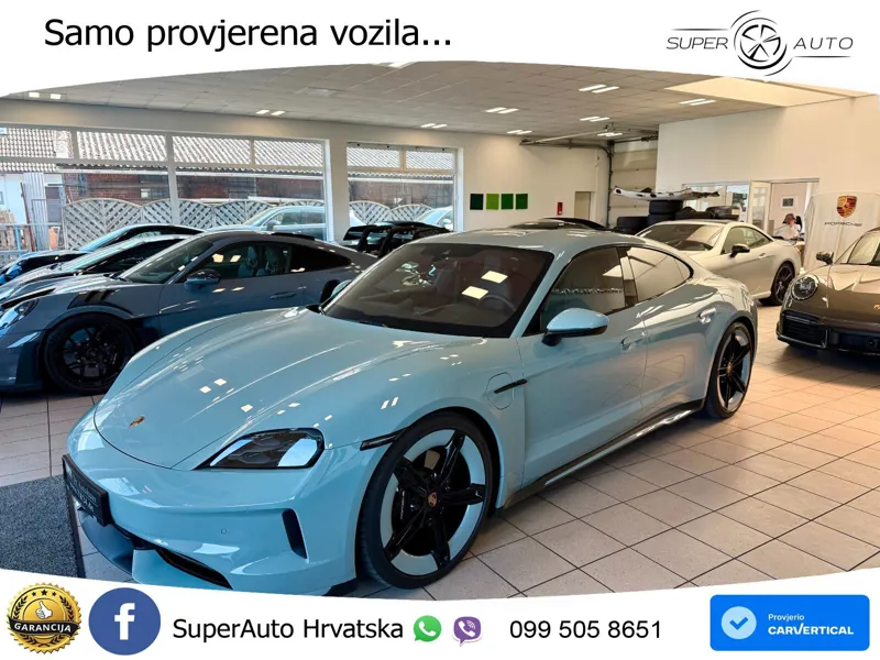 Porsche Taycan 4S 105 kWh (598 KS)