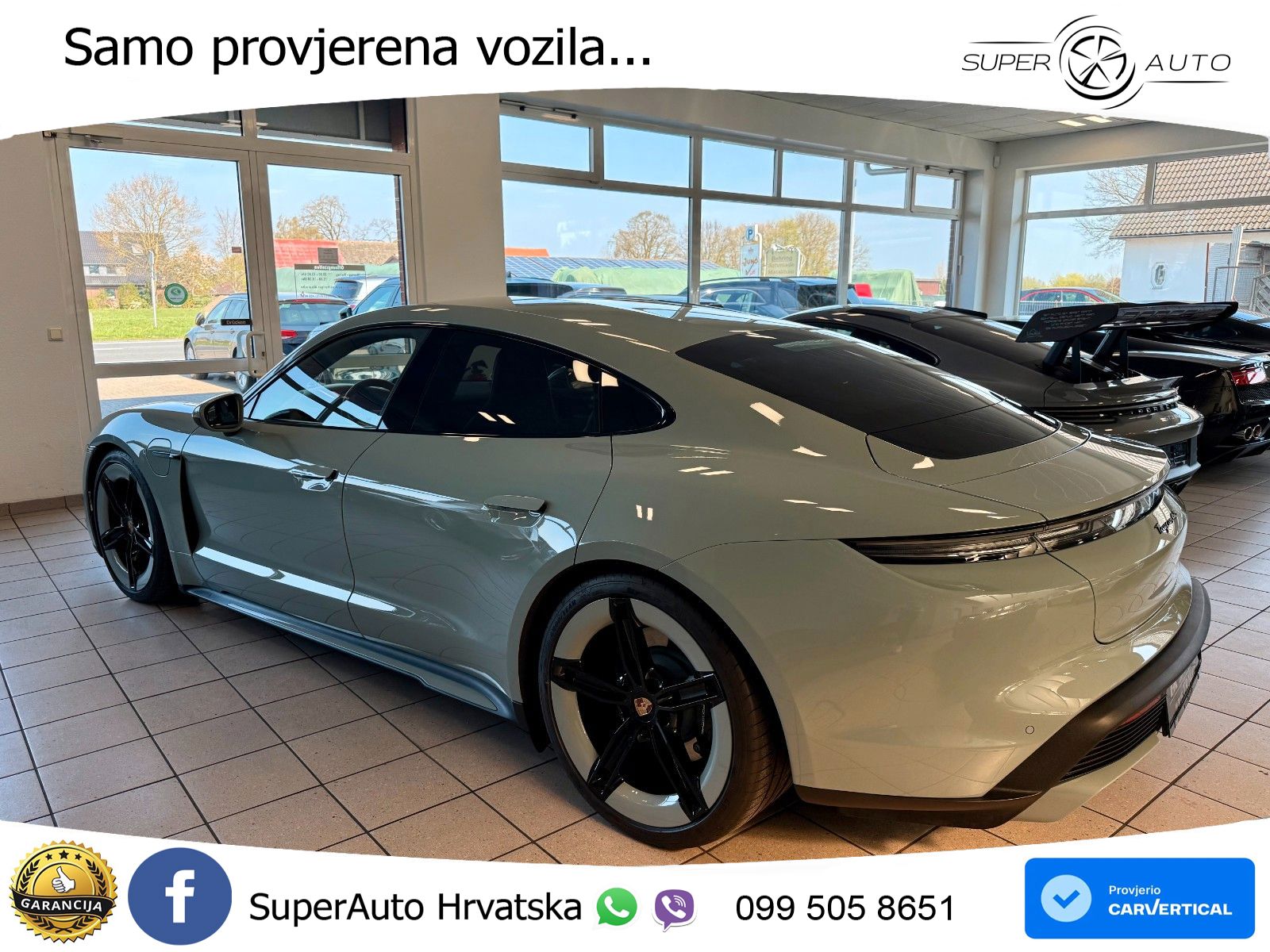 Porsche Taycan 4S 105 kWh (598 KS)