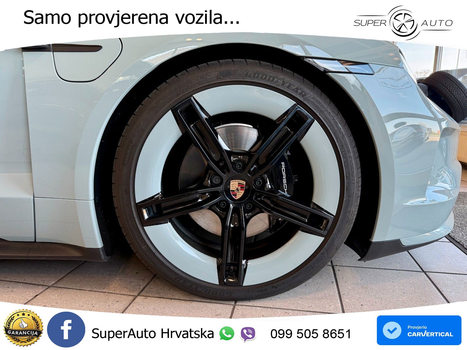 Porsche Taycan 4S 105 kWh (598 KS)