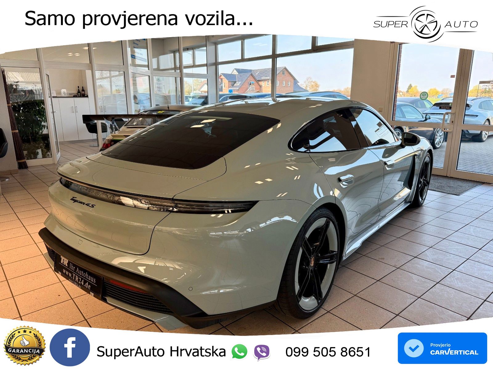Porsche Taycan 4S 105 kWh (598 KS)