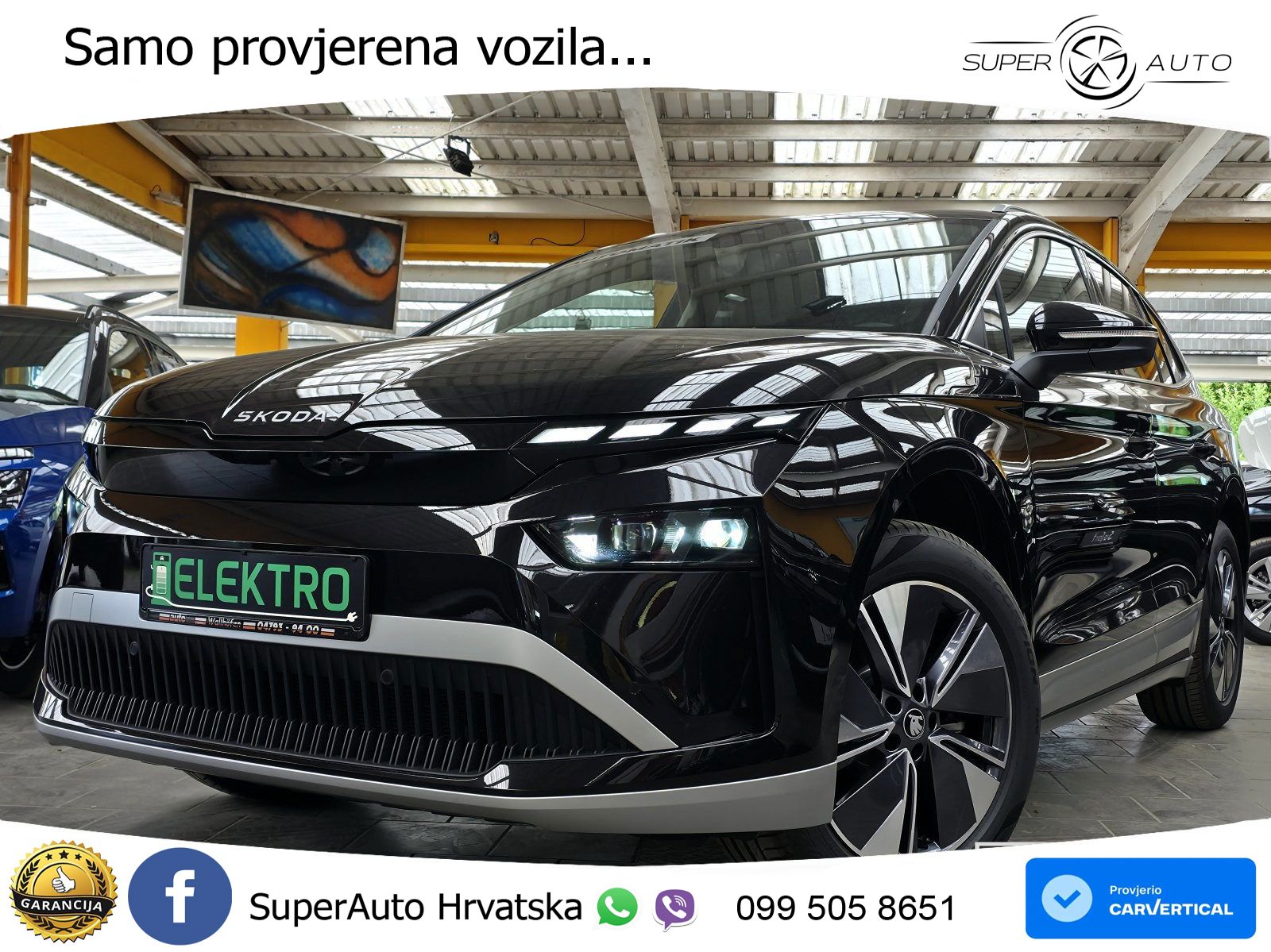 Škoda Enyaq 60 63 kWh (204 KS) LED+GR SJED+ACC