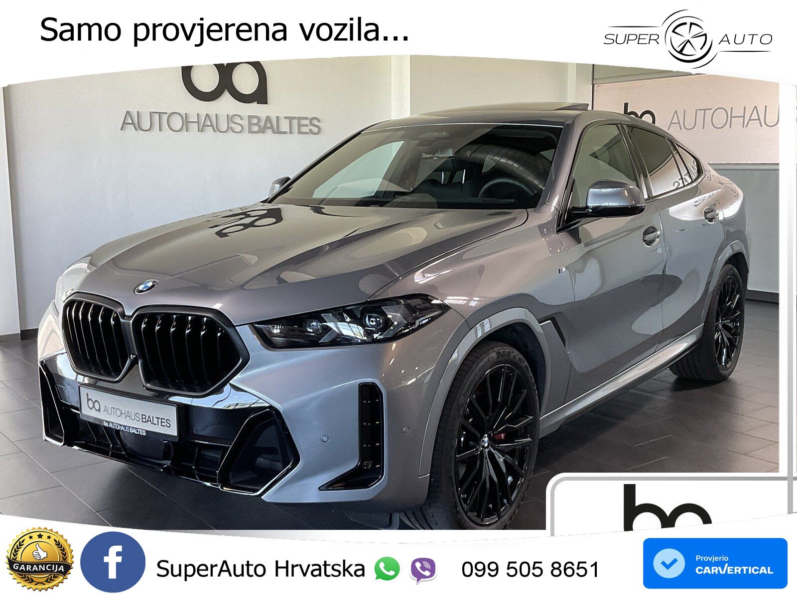 BMW X6 30d (298 KS) xDrive Steptronic M Sport LED+GR SJED+ACC
