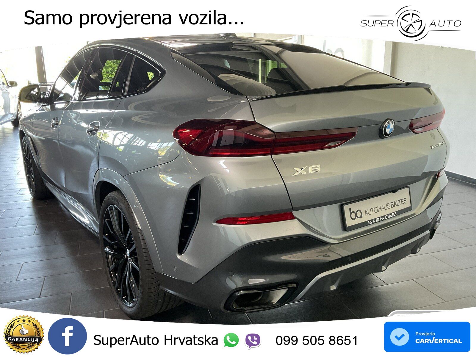 BMW X6 30d (298 KS) xDrive Steptronic M Sport LED+GR SJED+ACC