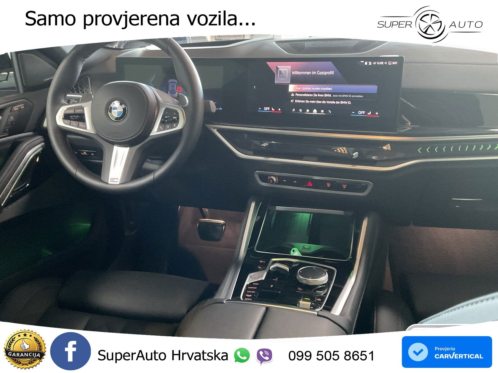 BMW X6 30d (298 KS) xDrive Steptronic M Sport LED+GR SJED+ACC