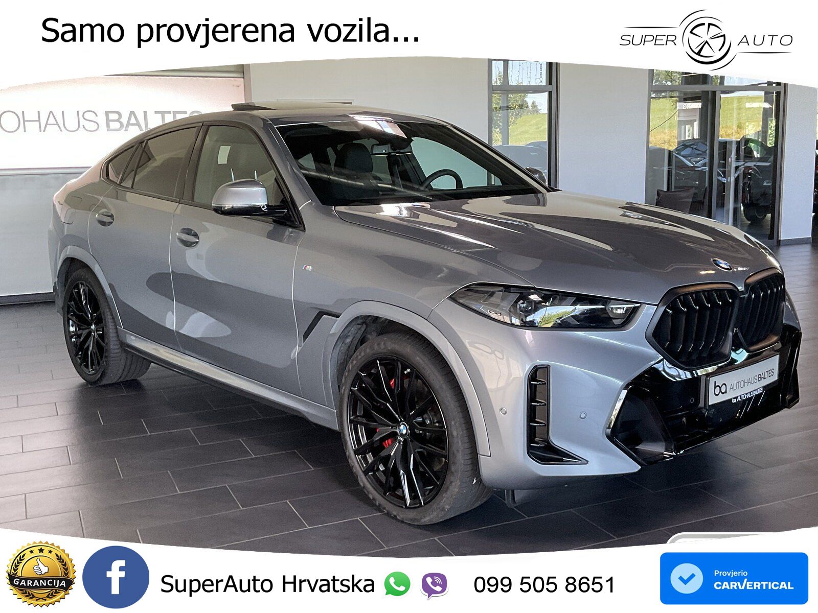 BMW X6 30d (298 KS) xDrive Steptronic M Sport LED+GR SJED+ACC