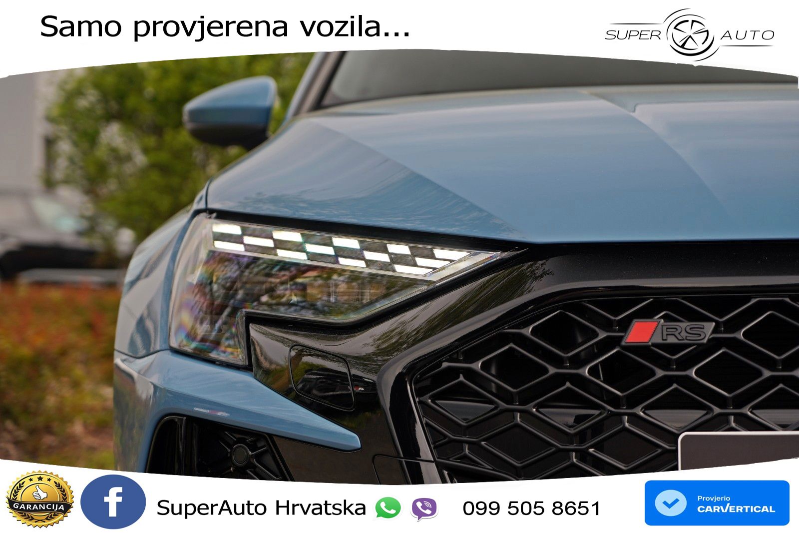Audi RS3 Sportback 2.5 TFSI (400 KS) quattro S tronic LED+GR SJED+ACC
