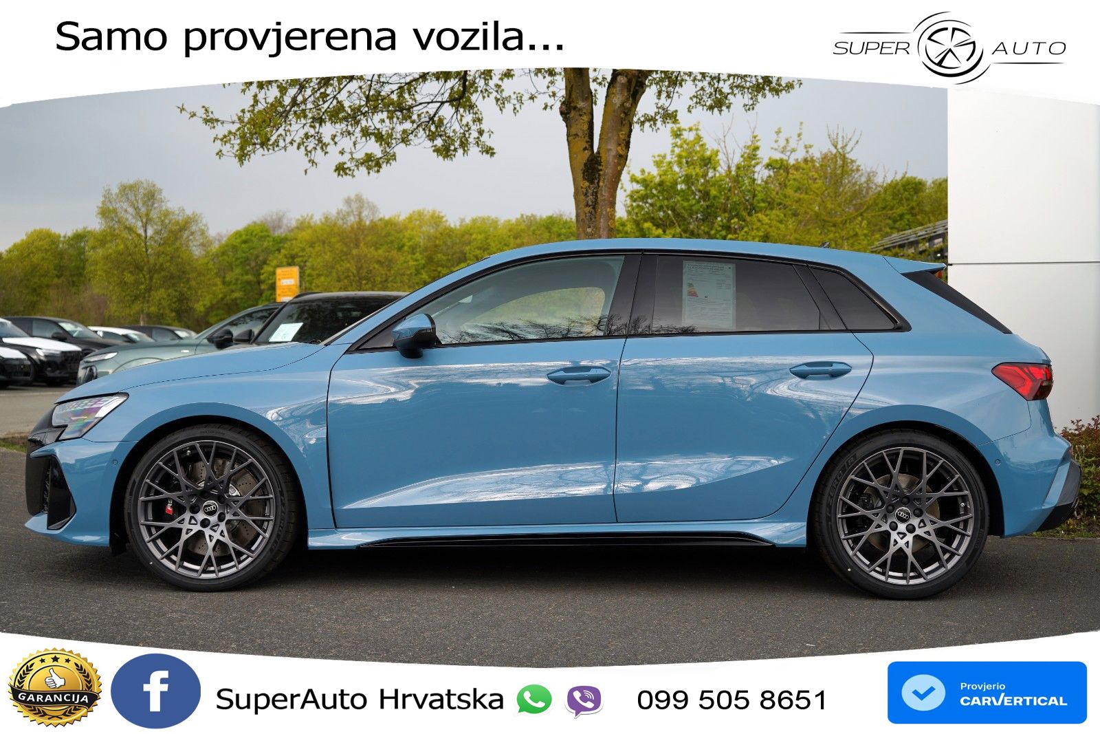 Audi RS3 Sportback 2.5 TFSI (400 KS) quattro S tronic LED+GR SJED+ACC