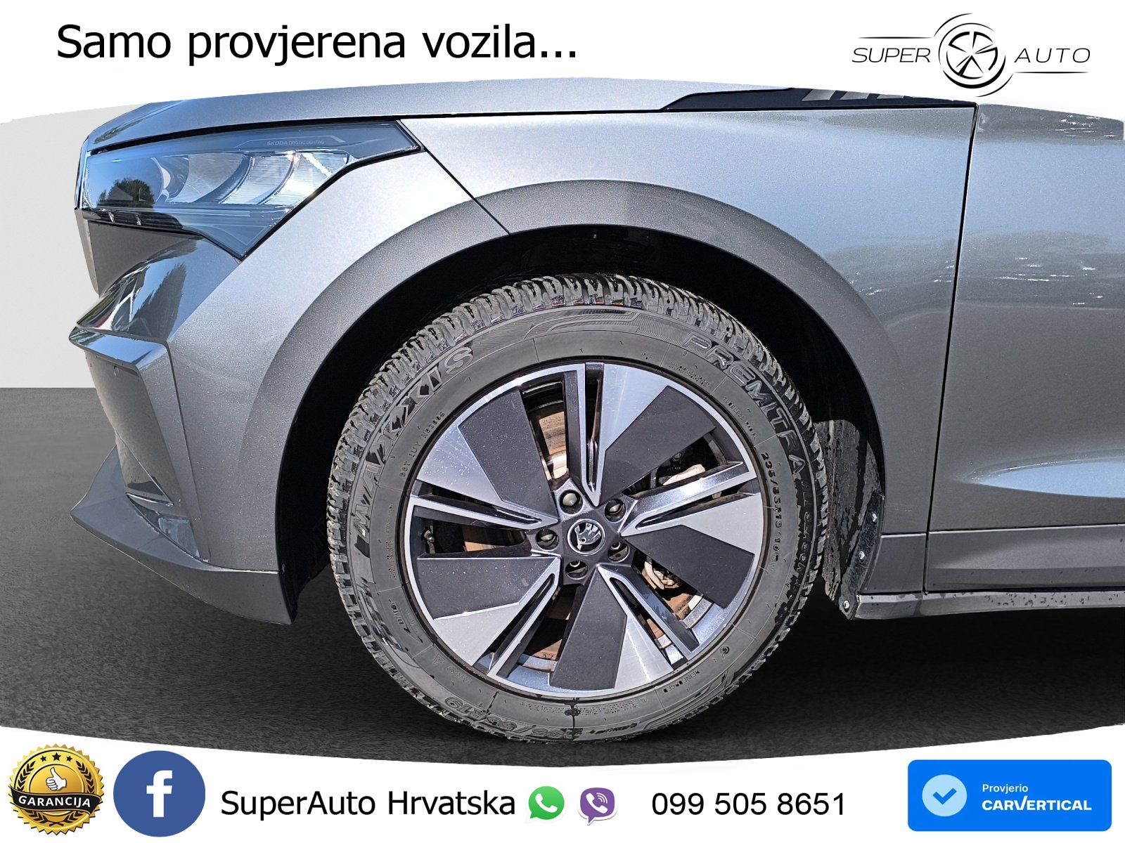 Škoda Enyaq iV 85x 82 kWh (286 KS) AWD