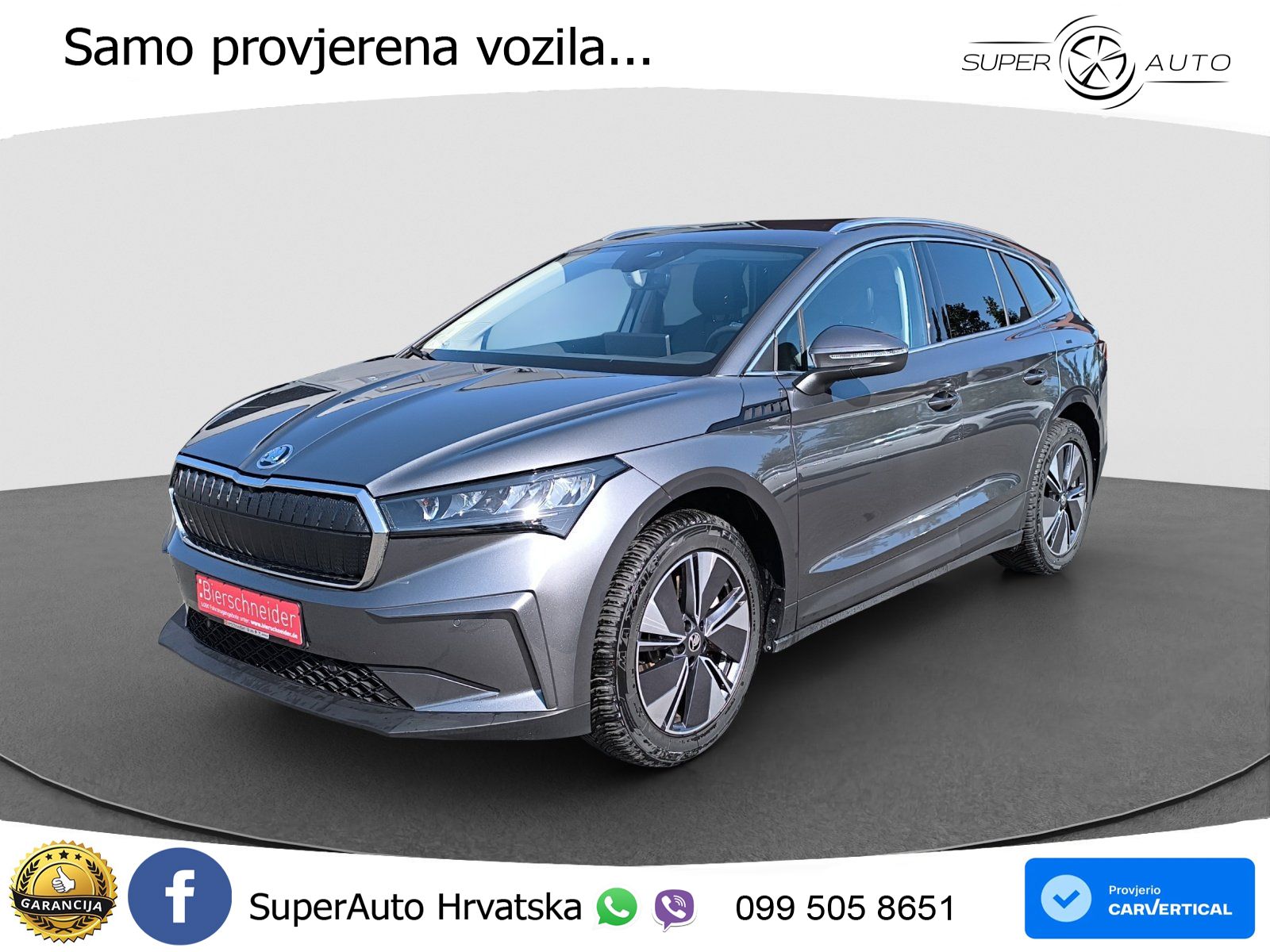 Škoda Enyaq iV 85x 82 kWh (286 KS) AWD