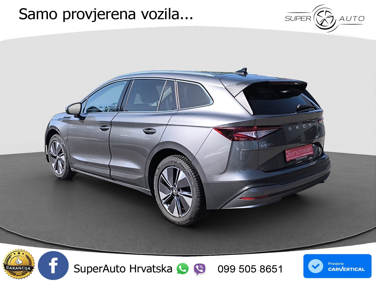 Škoda Enyaq iV 85x 82 kWh (286 KS) AWD