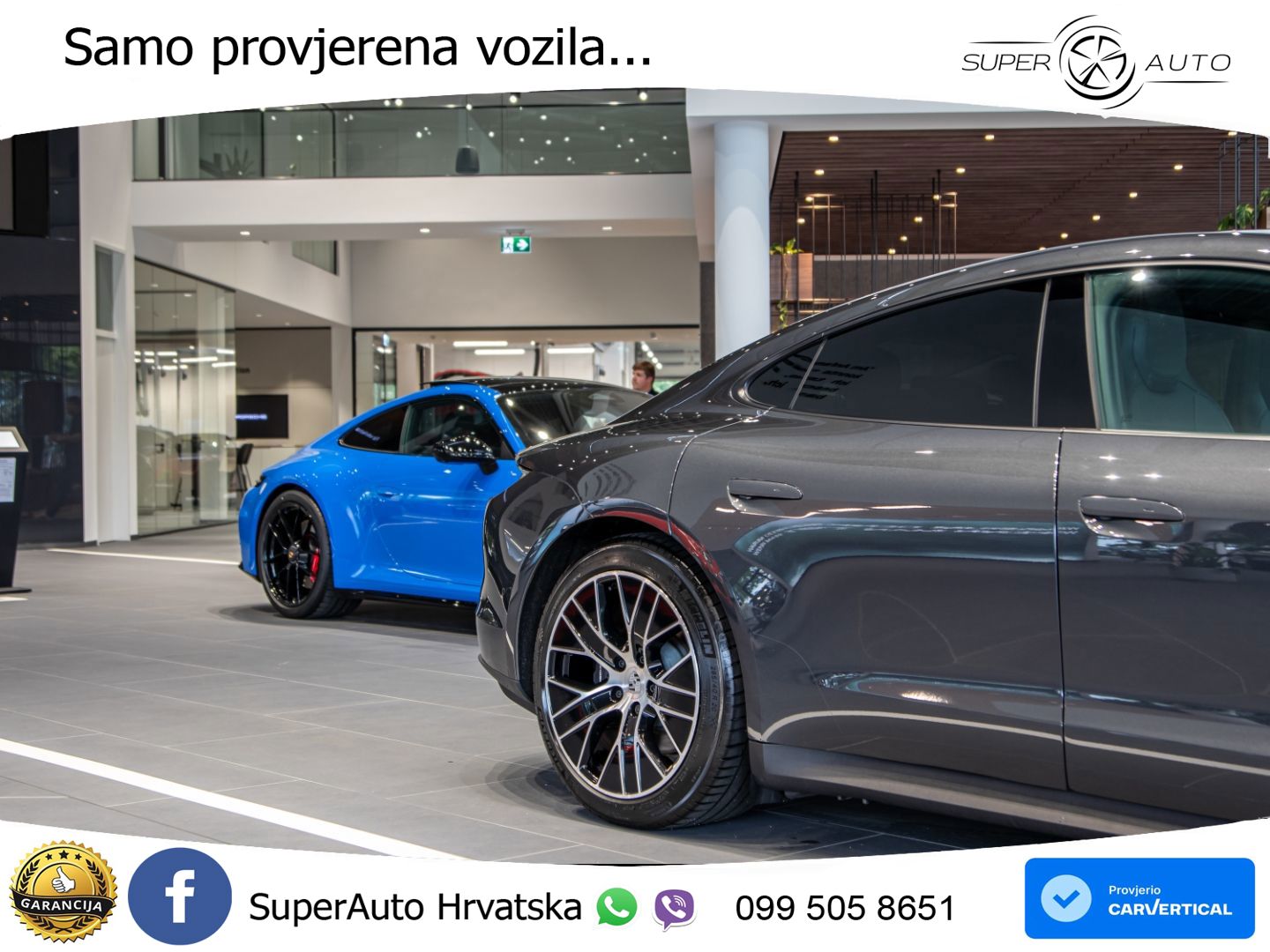 Porsce Tycan 105 kWh (435 KS)