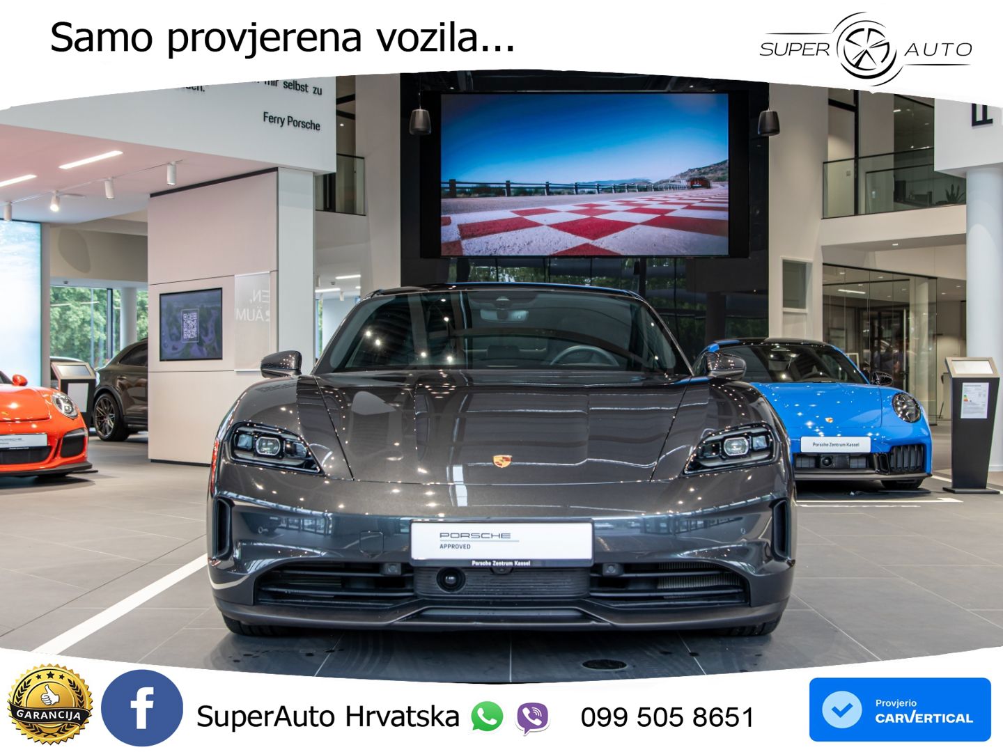 Porsce Tycan 105 kWh (435 KS)