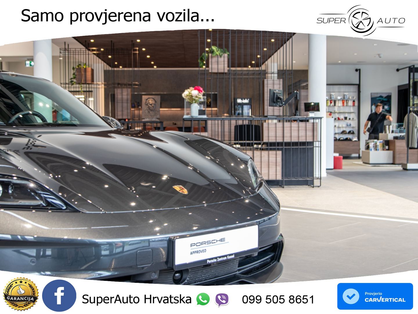 Porsce Tycan 105 kWh (435 KS)