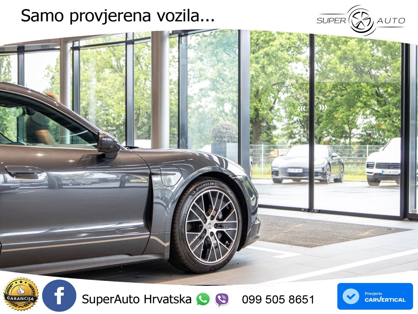 Porsce Tycan 105 kWh (435 KS)