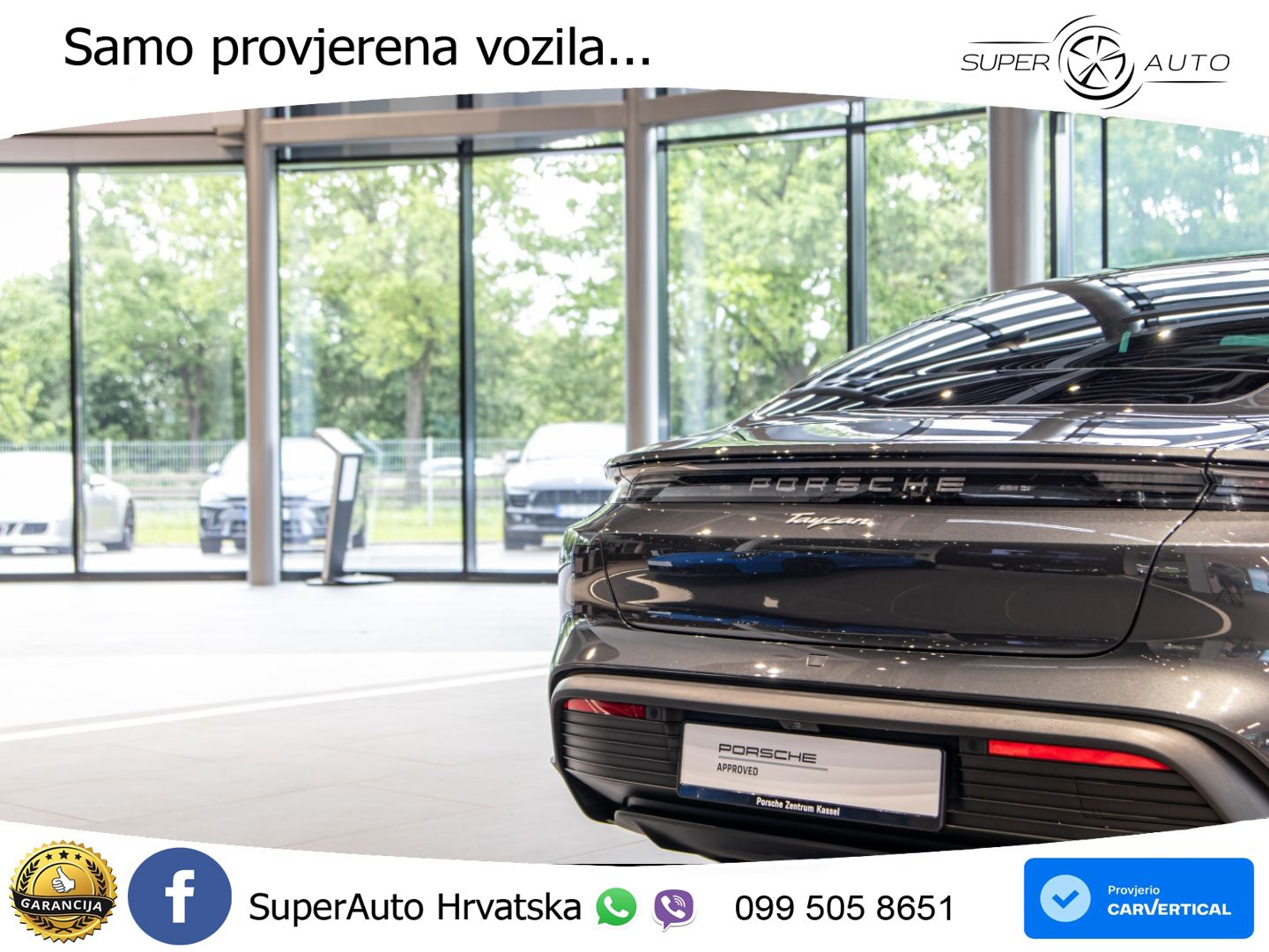 Porsce Tycan 105 kWh (435 KS)
