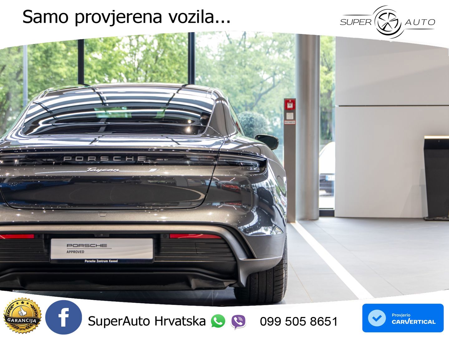 Porsce Tycan 105 kWh (435 KS)