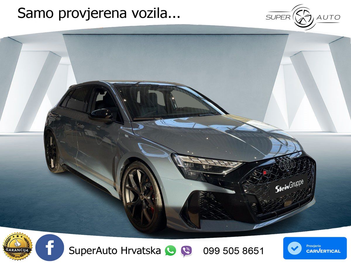 Audi RS3 Sedan 2.5 TFSI (400 KS) quattro S tronic LED+GR SJED+ACC
