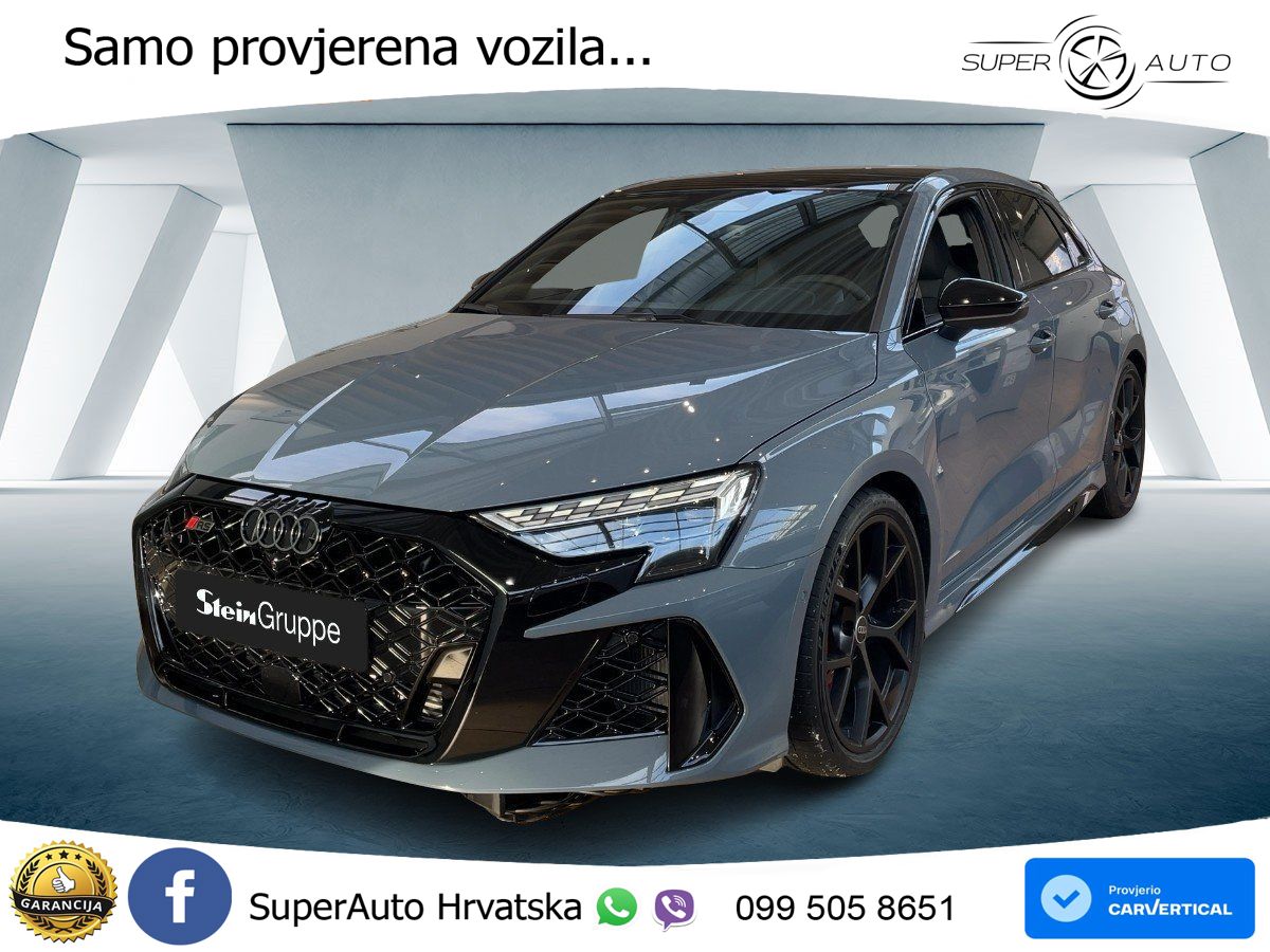 Audi RS3 Sedan 2.5 TFSI (400 KS) quattro S tronic LED+GR SJED+ACC