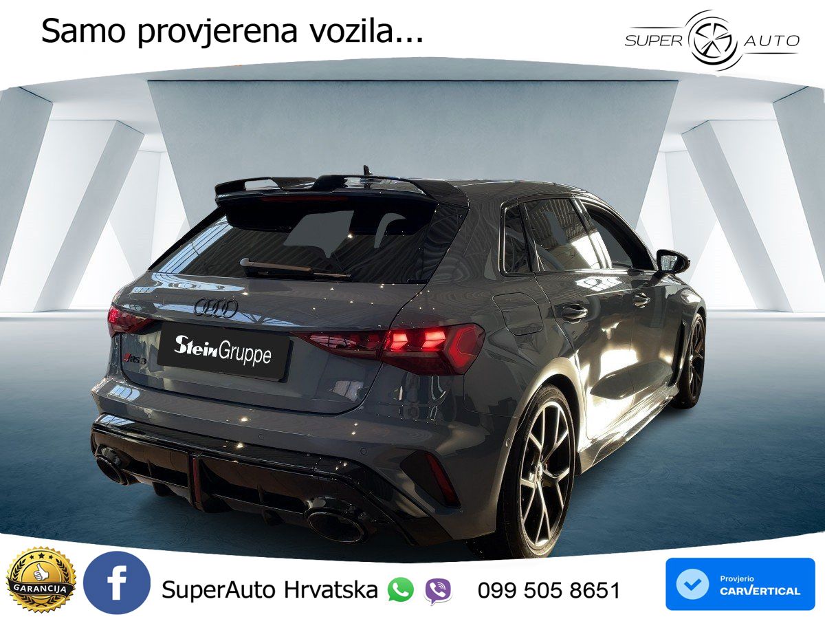 Audi RS3 Sedan 2.5 TFSI (400 KS) quattro S tronic LED+GR SJED+ACC