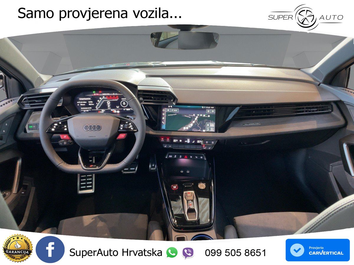 Audi RS3 Sedan 2.5 TFSI (400 KS) quattro S tronic LED+GR SJED+ACC