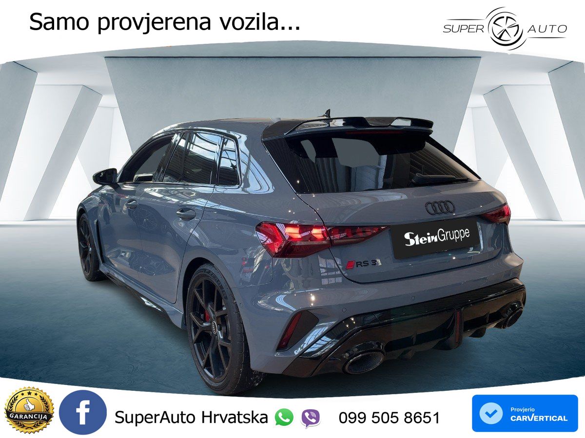 Audi RS3 Sedan 2.5 TFSI (400 KS) quattro S tronic LED+GR SJED+ACC