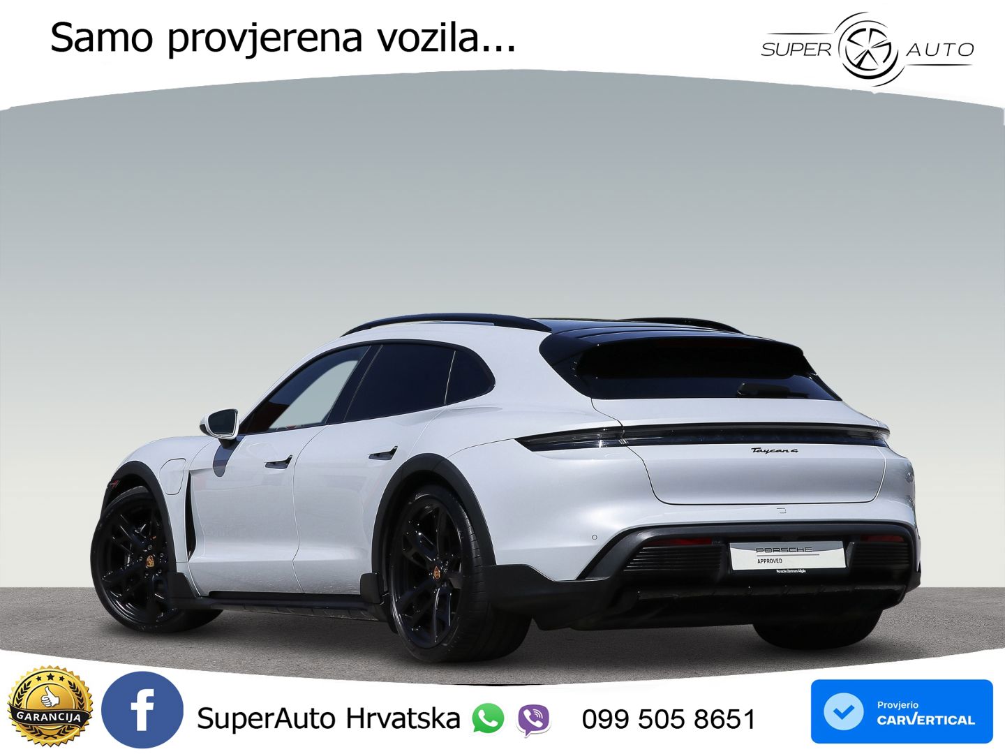 Porsche Taycan Cross Turismo 4 93.4 kWh (476 KS)