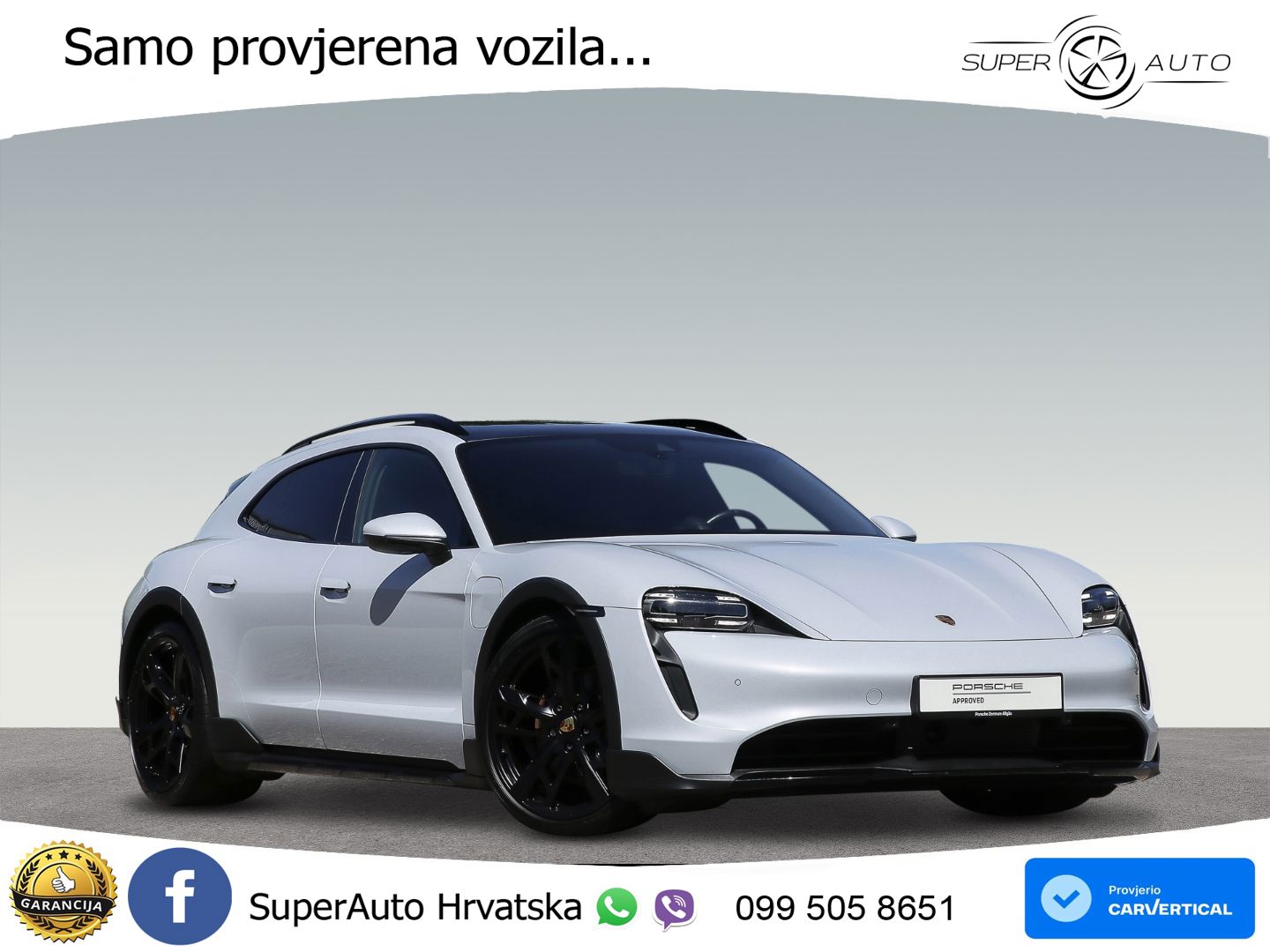Porsche Taycan Cross Turismo 4 93.4 kWh (476 KS)