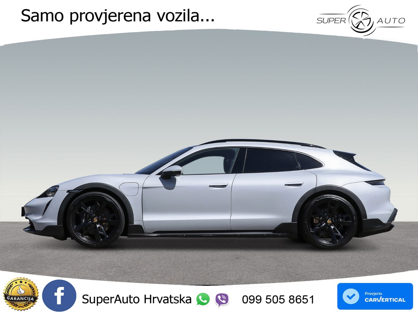 Porsche Taycan Cross Turismo 4 93.4 kWh (476 KS)