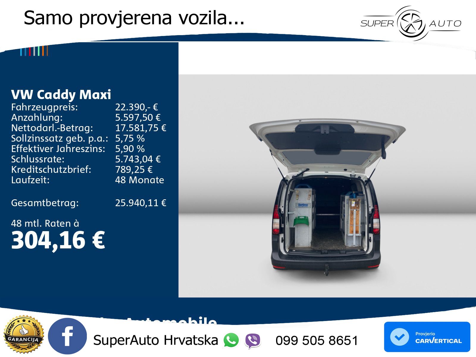 VW Caddy 102 KS