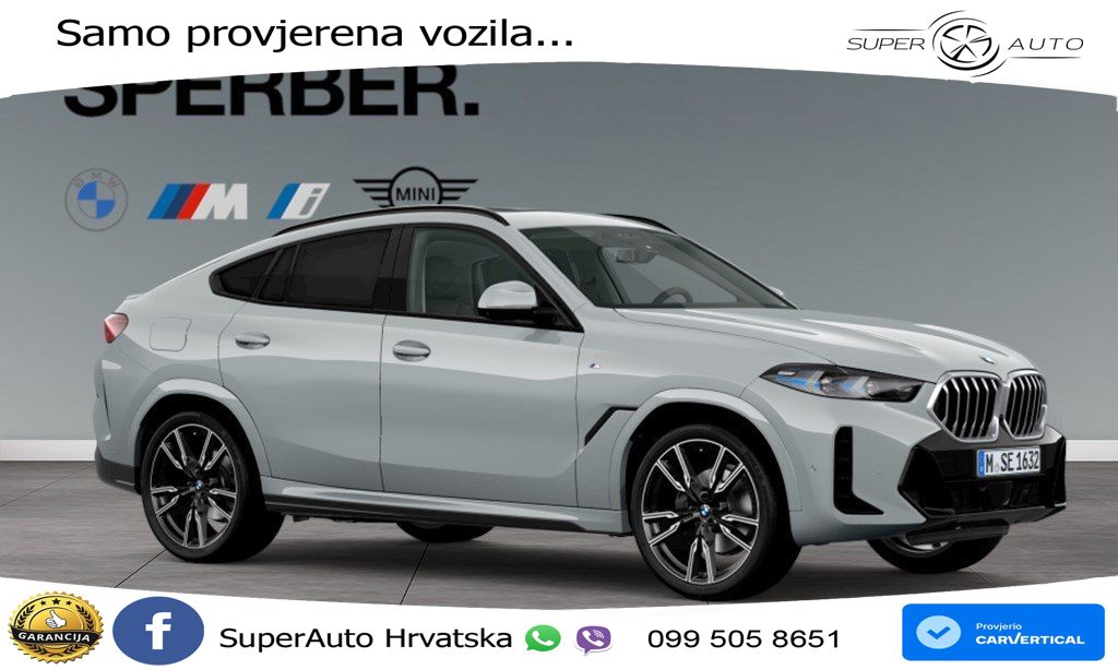 BMW X6 30d (298 KS) xDrive Steptronic M Sport LED+GR SJED+ACC