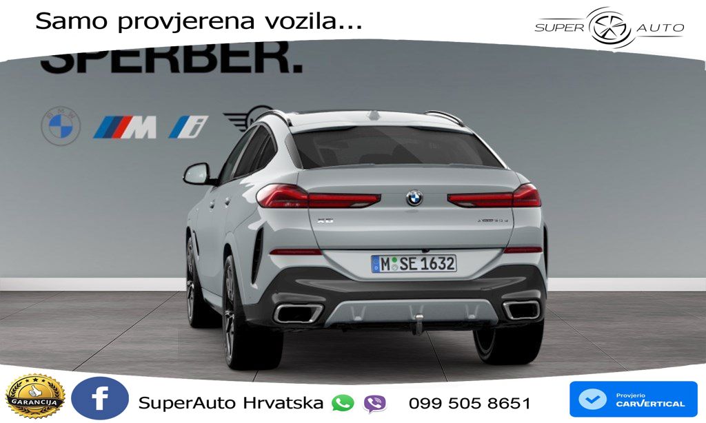 BMW X6 30d (298 KS) xDrive Steptronic M Sport LED+GR SJED+ACC