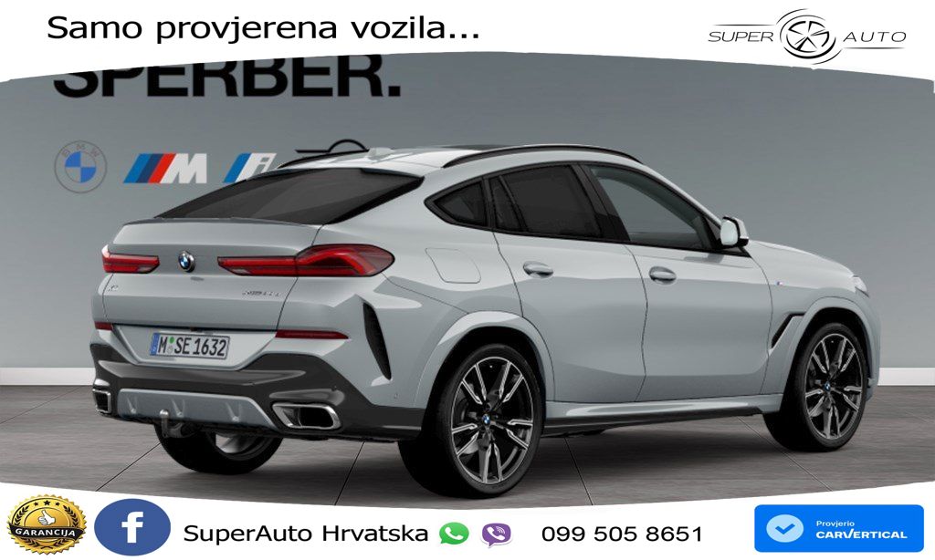 BMW X6 30d (298 KS) xDrive Steptronic M Sport LED+GR SJED+ACC
